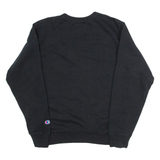 CHAMPION Womens Sweatshirt Black S