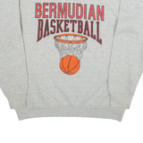 Bermudian Basketball Womens Sweatshirt Grey XL
