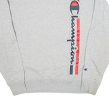 CHAMPION Mens Sweatshirt Grey High Neck M