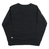 CHAMPION Womens Sweatshirt Black M