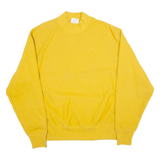 CHAMPION REVERSE WEAVE Mens Sweatshirt Yellow High Neck L