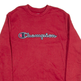 CHAMPION Mens Sweatshirt Red M