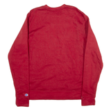 CHAMPION Mens Sweatshirt Red M