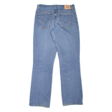 LEVI'S 550 Womens Jeans Blue Relaxed Bootcut Stone Wash W32 L32