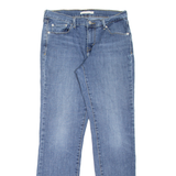 LEVI'S 505 Womens Jeans Blue Regular Straight Stone Wash W29 L32