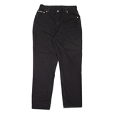 LEE Womens Jeans Black Regular Mom W32 L30