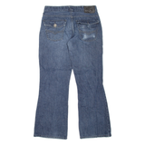 GUESS JEANS Womens Jeans Blue Regular Bootcut Stone Wash W31 L28