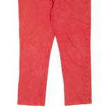 RALPH LAUREN SPORT Womens Jeans Red Regular Tapered W32 L27