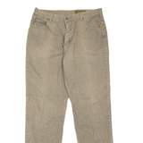 TIMBERLAND Mens Jeans Green Regular Tapered W32 L32