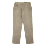 TIMBERLAND Mens Jeans Green Regular Tapered W32 L32