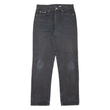 CALVIN KLEIN JEANS Womens Jeans Black Regular Straight W28 L30