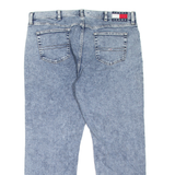 TOMMY JEANS Mens Jeans Blue Relaxed Straight W40 L32