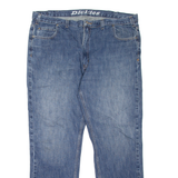 DICKIES Workwear Mens Jeans Blue Regular Straight Stone Wash W40 L31