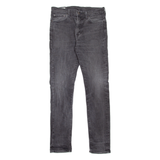 LEVI'S 510 BIG E Jeans Mens Grey Slim Skinny Stone Wash W32 L31