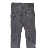 LEVI'S 510 BIG E Jeans Mens Grey Slim Skinny Stone Wash W32 L31
