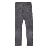 LEVI'S 510 BIG E Jeans Mens Grey Slim Skinny Stone Wash W32 L31