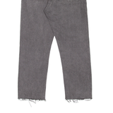 LEVI'S 501 Jeans Womens Grey Regular Straight W28 L26