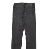 LEVI'S 511 BIG E Jeans Mens Black Slim Straight W28 L32