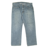 LEVI'S 559 Jeans Mens Blue Relaxed Straight Stone Wash W38 L30
