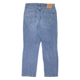 LEVI'S 541 Jeans Distressed Mens Blue Athletic Tapered Stone Wash W33 L30