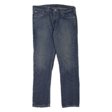 LEVI'S 511 Jeans Mens Blue Slim Straight Stone Wash W33 L30