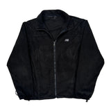 New Balance Fleece Jacket - Medium Black Polyester
