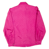 Womens Shirt Pink Collared Long Sleeve L