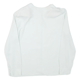 NOSTALGIA Womens Blouse Blue Long Sleeve L