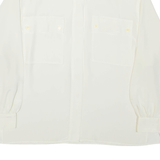 ESTER KEN PARIS Womens Shirt White Collared Long Sleeve XL