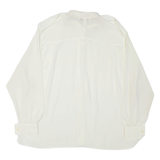 ESTER KEN PARIS Womens Shirt White Collared Long Sleeve XL