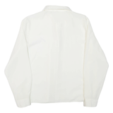 Womens Shirt White Collared Long Sleeve L