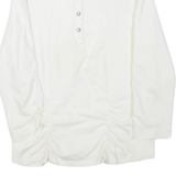 BOGNER Womens Shirt White Collared Long Sleeve M