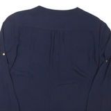 BANANA REPUBLIC Womens Blouse Blue Long Sleeve S