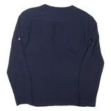 BANANA REPUBLIC Womens Blouse Blue Long Sleeve S