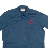DICKIES Mens Worker Shirt Blue XL