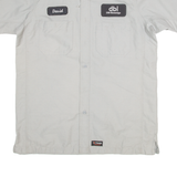WRANGLER Mens Worker Shirt Grey M