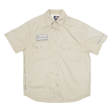 DICKIES Mens Worker Shirt Beige M