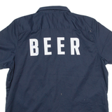 DICKIES Womens Worker Shirt Blue XL