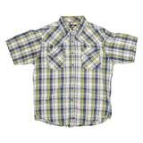 DICKIES Mens Shirt Green Check L