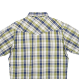 DICKIES Mens Shirt Green Check L