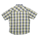 DICKIES Mens Shirt Green Check L