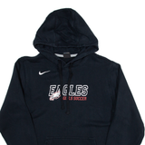 NIKE Eagles Girls Soccer Girls Blue Hoodie USA S