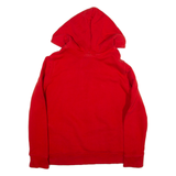 ADIDAS Womens Red Hoodie UK 14