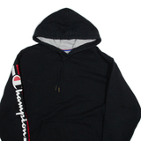 CHAMPION Womens Black Hoodie M