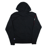 CHAMPION Womens Black Hoodie M
