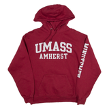 CHAMPION Umass Womens Red Hoodie M