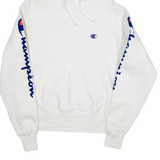 CHAMPION REVERSE WEAVE Womens White Hoodie S