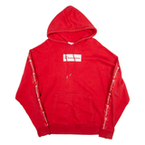 CHAMPION Classic Fleece Womens Red Hoodie L