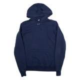 NIKE Womens Blue Hoodie M