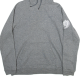 NIKE Womens Grey Hoodie L